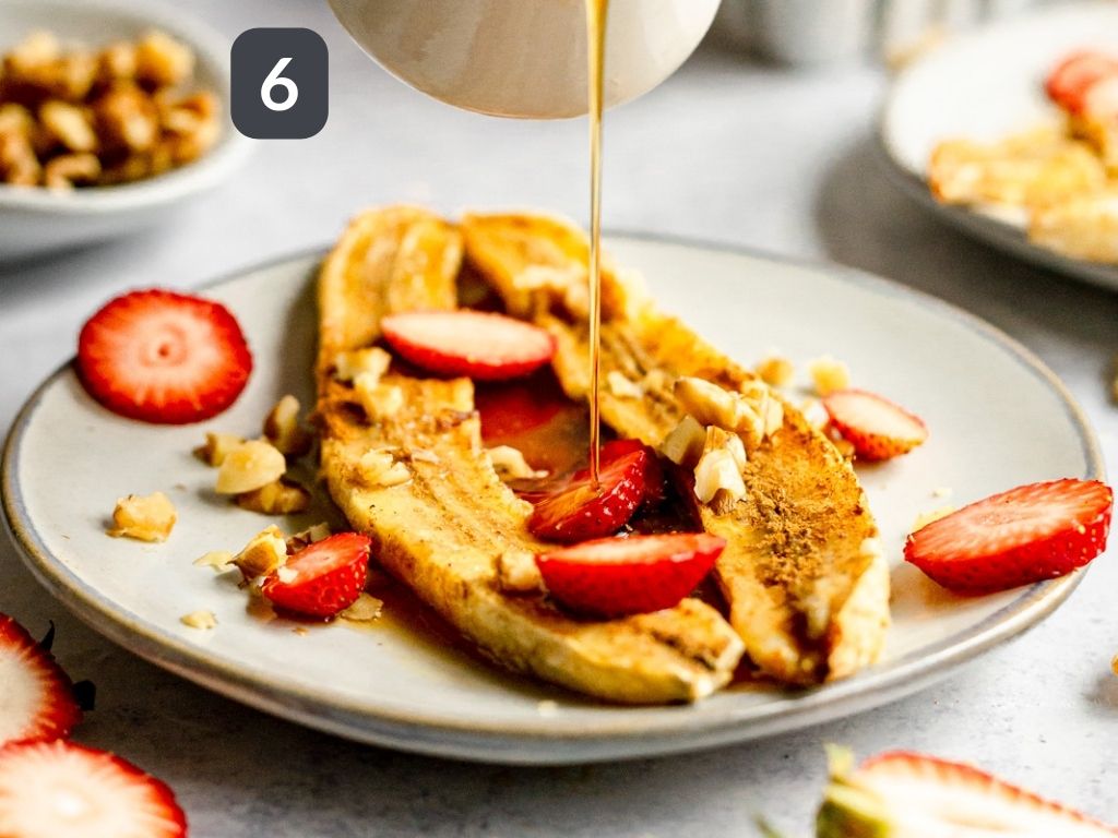 Easy Vegan Air Fryer Bananas